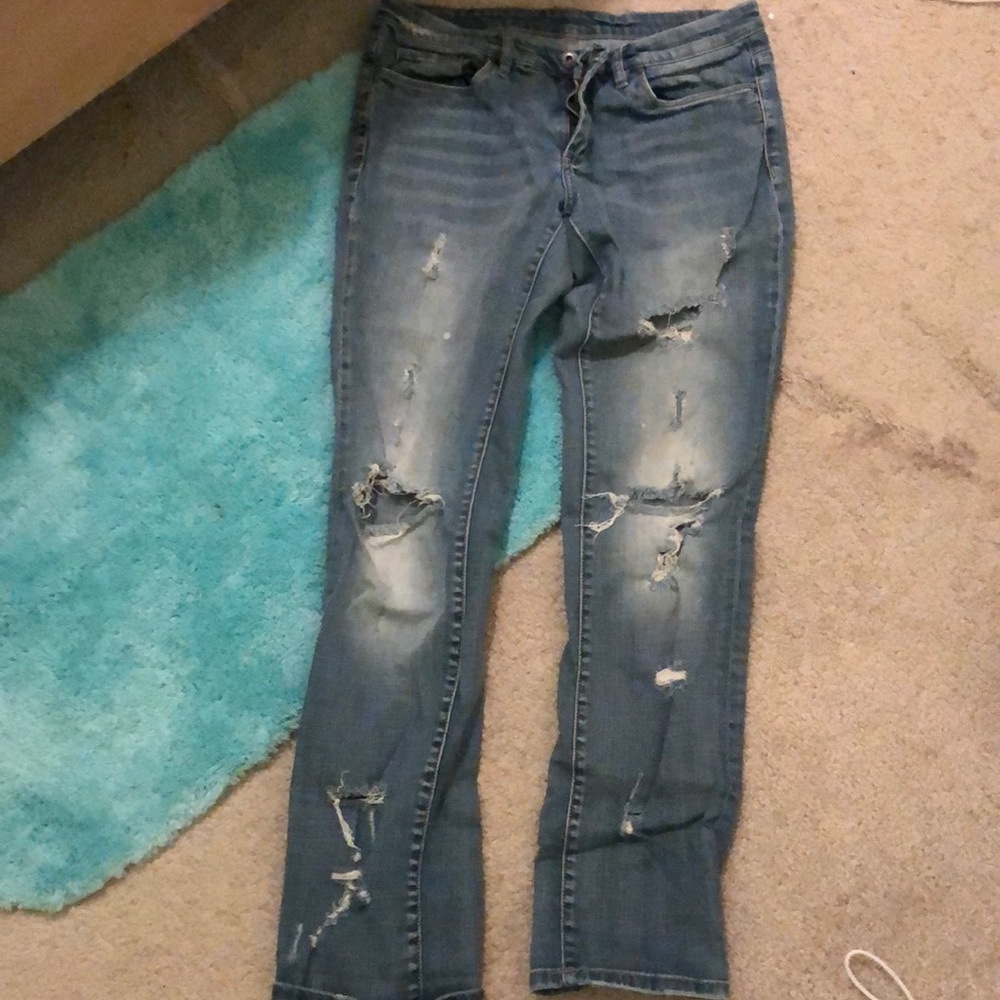 BLANK NYC | Ripped Boyfriend Jeans